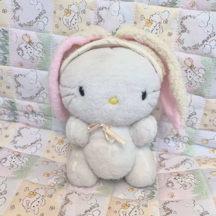 [BUNJANG] Vintage Sanrio Jointed Kitty Doll / 고전 산리오 관절 키티인형 빈티지인형