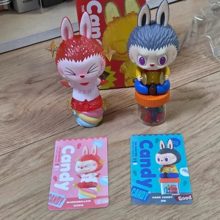 [BUNJANG] Pop Mart Labubu Candy Series - Marshmallow, Hard Candy / 팝마트 라부부 캔디 시리즈 - 마시멜로우, 딱딱한 사탕