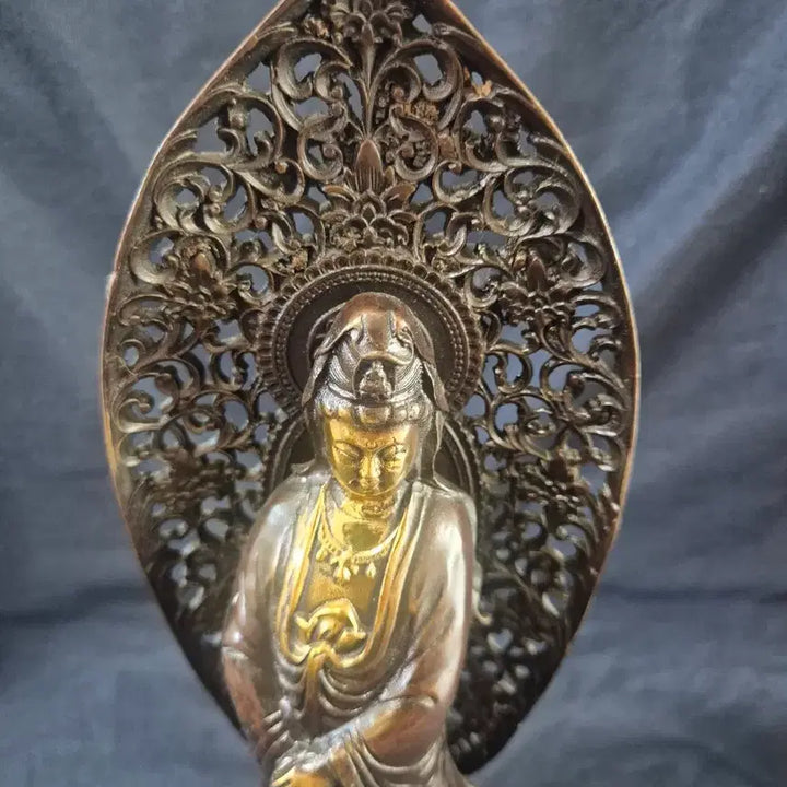 [BUNJANG] Bronze Guanyin Statue / 관세음보살 불상