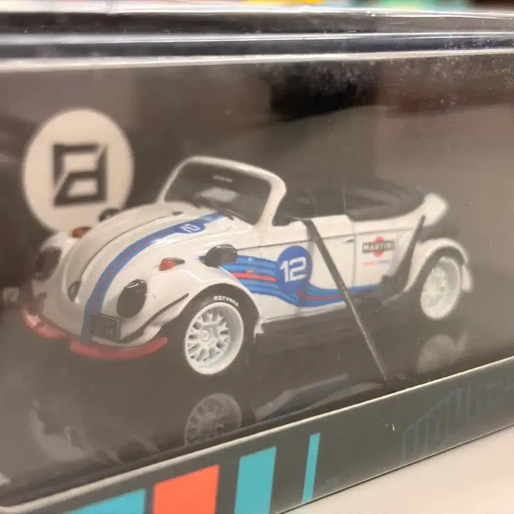 [BUNJANG] Inspire Model Volkswagen Beetle Cabriolet RWB Robert Design Martini Limited Edition 1:64 Scale / 인스파이어모델(Inspire Model) 폭스바겐 비틀 카브리올레 RWB 로버트 디자인 마티니 리미티드 에디션 1:64모델