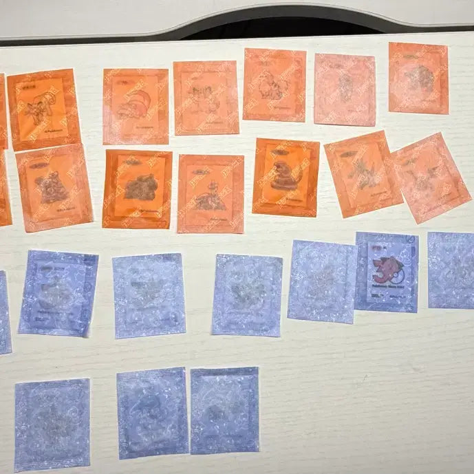 [BUNJANG] Pokemon Ttibs Seal 14 Types Bundle Set (Sealed) / 포켓몬 띠부씰 20장 미개봉 일괄