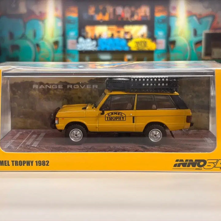 [BUNJANG] INNO64 Range Rover Camel Trophy 1982 Yellow / 이노64(INNO64) 레인지로버 카멜 트로피 1982 옐로우