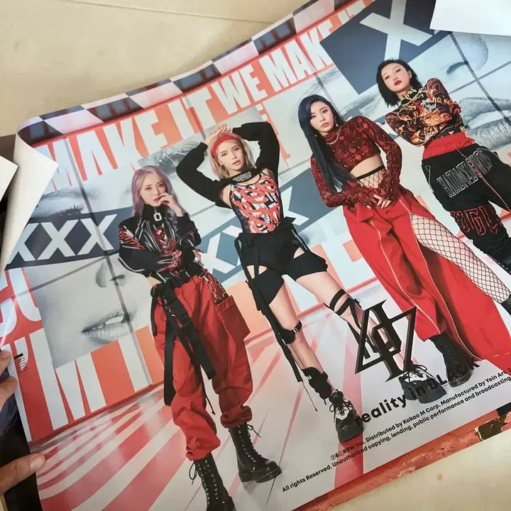 [BUNJANG] Mamamoo Bundle Set Album Posters (9 pcs) / 마마무 앨범 포스터 9장