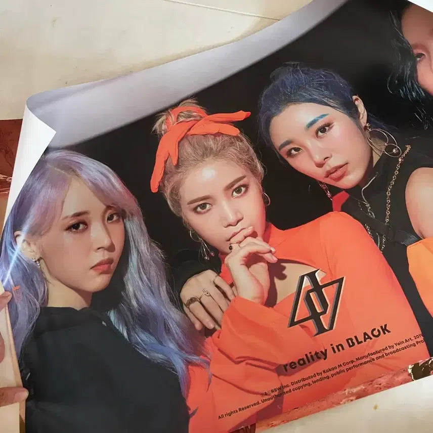 [BUNJANG] Mamamoo Bundle Set Album Posters (9 pcs) / 마마무 앨범 포스터 9장