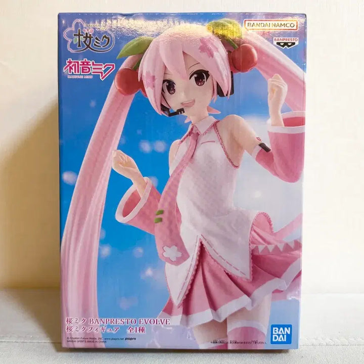 [BUNJANG] Hatsune Miku Evolve Sakura Miku Figure (Sealed) / 미개봉)하츠네미쿠 EVOLVE 사쿠라미쿠 피규어 새상품