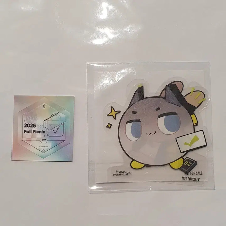 [BUNJANG] Arknights: Endfield Galaxy Collaboration Adel &amp; Stampyrellia Autumn Pop-up Store Full Set (Hologram Ticket + Clear File + Acrylic Card + Sticker) / 명일방주엔드필드 갤럭시 콜라보 가을 팝업스토어 아델리아 입장특전+스탬프렐리 풀세트(홀로그램티켓+클리어파일+아크릴카드+스티커)