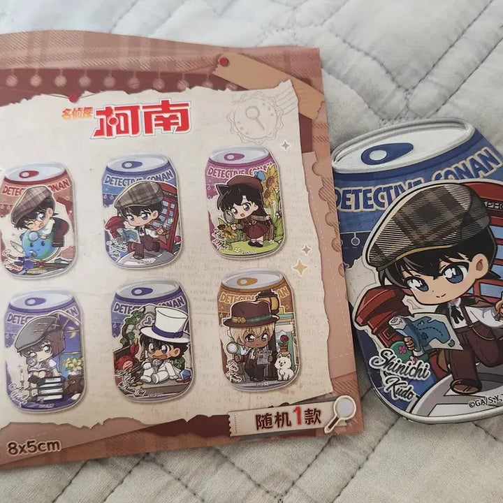 [BUNJANG] Detective Conan "Shinichi" Can Badge / 명탐정 코난 캔뱃지  {도일}