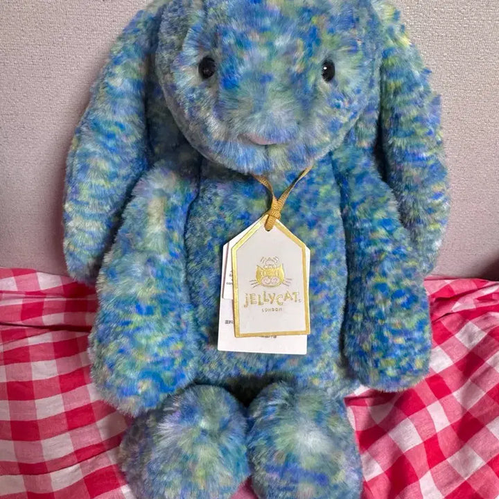 [BUNJANG] Jellycat Bashful Luxe Bunny Azure M Size / jellycat 젤리캣 바쉬풀 럭스버니 아주르