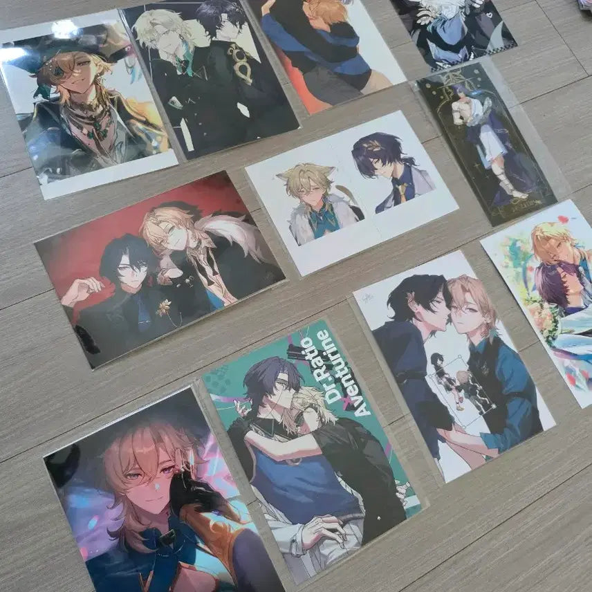 [BUNJANG] Le Sserafim Acrylics, Postcards, Photocards Bundle Set / 레이츄린 아크릴, 엽서, 포카 일괄 급처