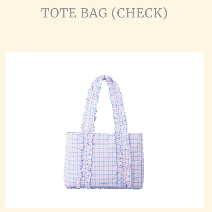 [BUNJANG] SEVENTEEN YAKUSOKU Tote Bag Check Pattern / YAKUSOKU TOTE BAG(CHECK), 세븐틴 야쿠소쿠 토트백 체크무늬 미개봉 판매
