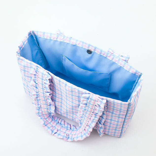 [BUNJANG] SEVENTEEN YAKUSOKU Tote Bag Check Pattern / YAKUSOKU TOTE BAG(CHECK), 세븐틴 야쿠소쿠 토트백 체크무늬 미개봉 판매