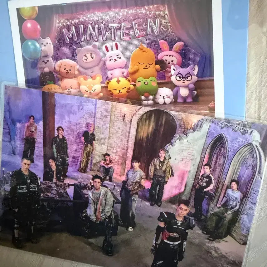 [BUNJANG] SEVENTEEN Mini Tin Postcards Set / 세븐틴 엽서 미니틴 엽서