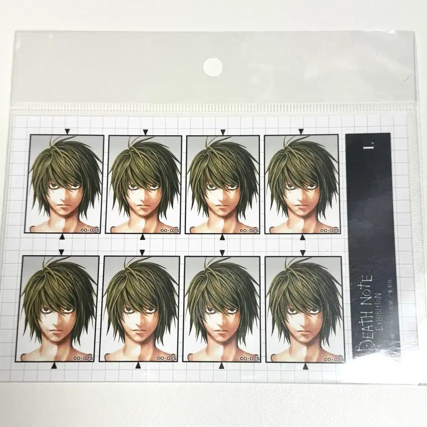 [BUNJANG] Death Note Exhibition Original Drawing Exhibition L Proof Photo / 데스노트 전시회 원화전 엘 증명사진