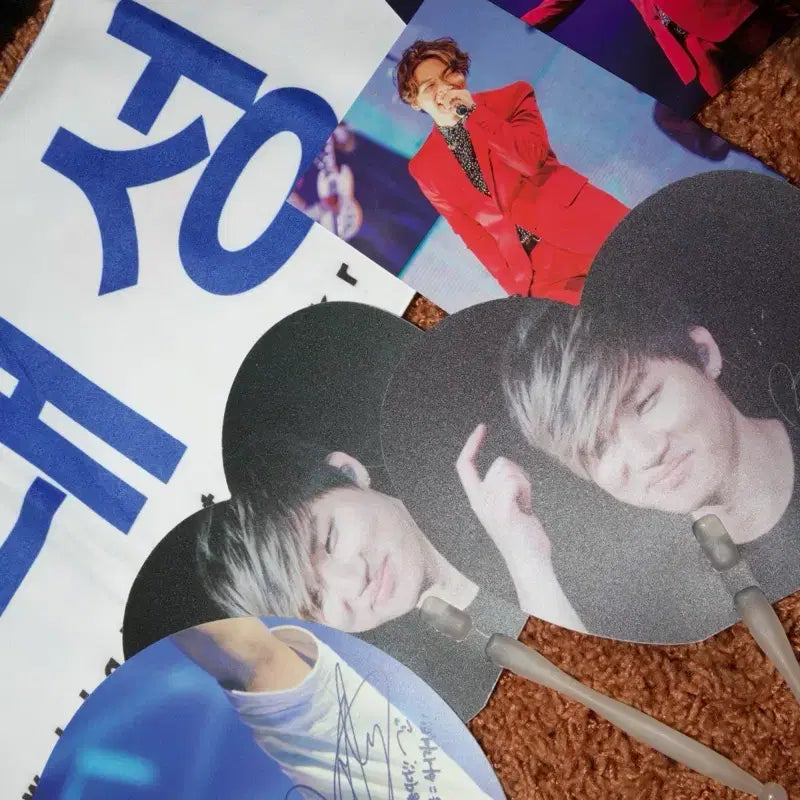 [BUNJANG] BIGBANG Daesung Slogan Fan Goods / 빅뱅 대성 슬로건 부채 굿즈