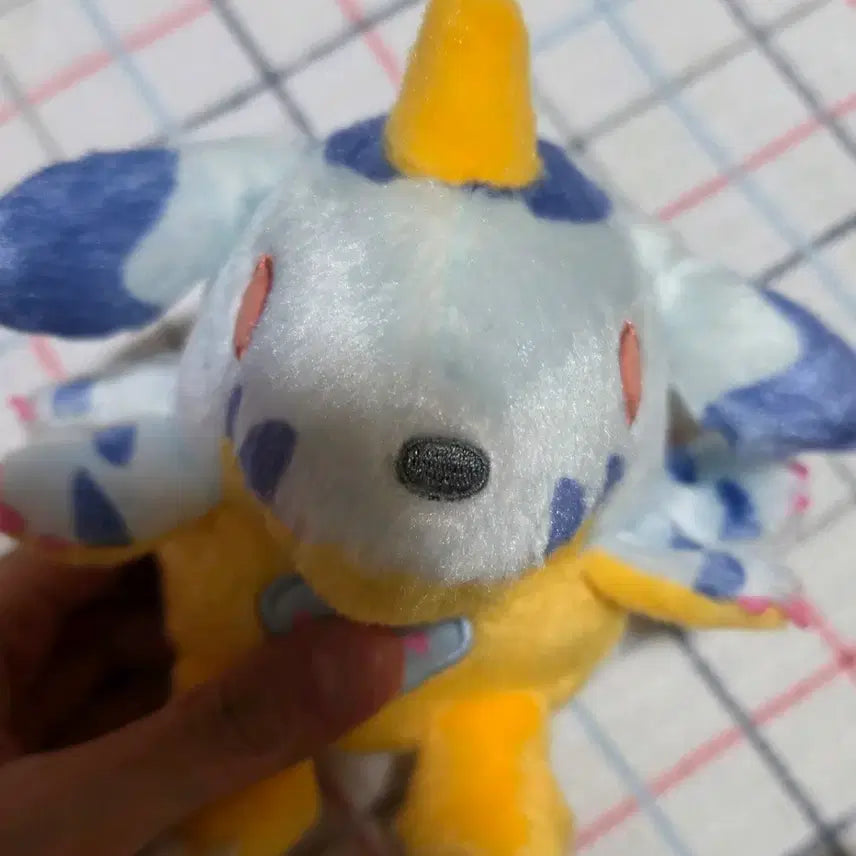 [BUNJANG] Digimon Canned Gabumon &amp; Patamon Plush Toys / 디지몬 통조림 파피몬 가브몬 인형