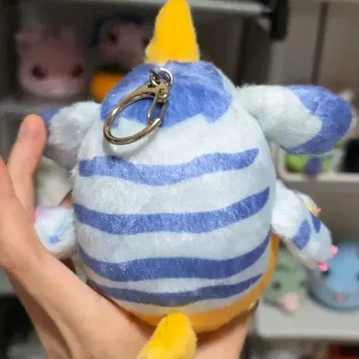 [BUNJANG] Digimon Canned Gabumon &amp; Patamon Plush Toys / 디지몬 통조림 파피몬 가브몬 인형