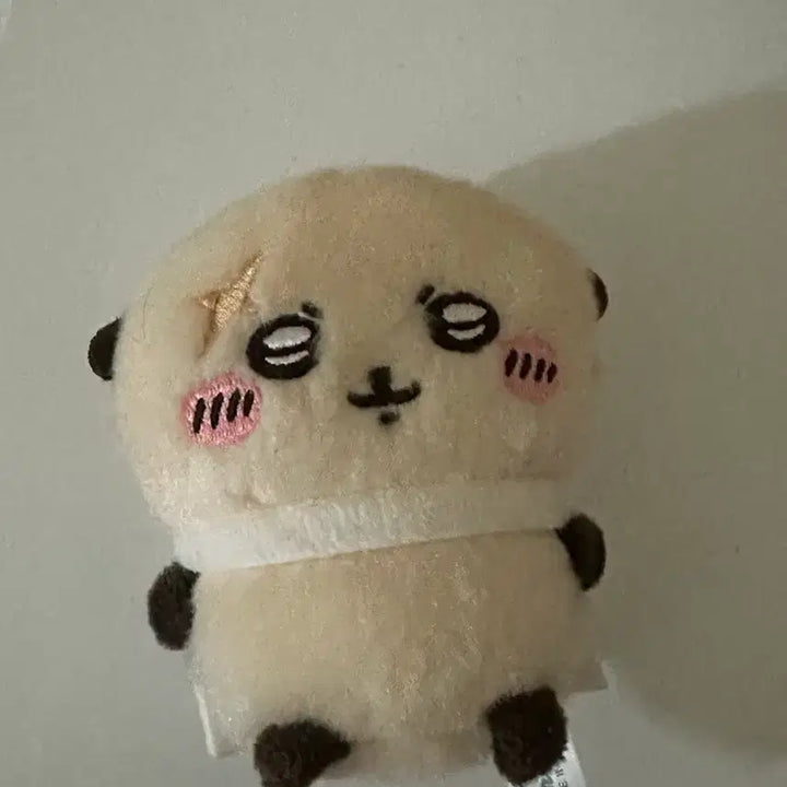 [BUNJANG] Chiikawa Racco Sitting Plush / 치이카와 앉은 누이 인형 랏코