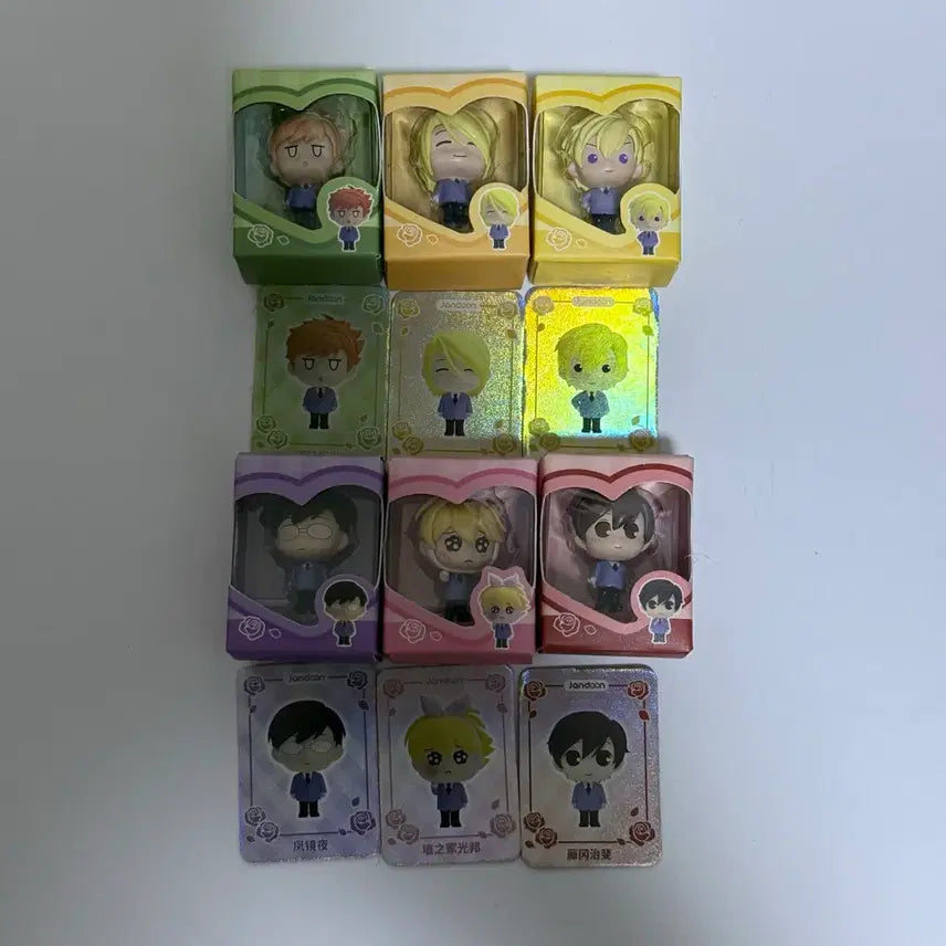 [BUNJANG] Ouran High School Host Club Rice Ball Figure Bundle Set / 오란고교 호스트부 쌀알피규어 일괄