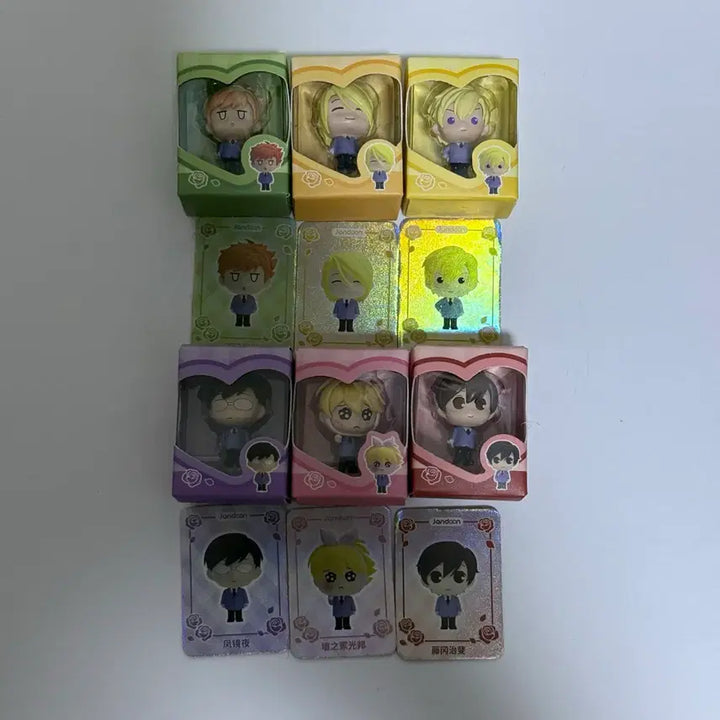 [BUNJANG] Ouran High School Host Club Rice Ball Figure Bundle Set / 오란고교 호스트부 쌀알피규어 일괄