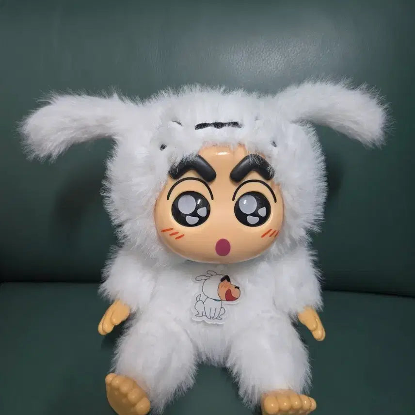 [BUNJANG] Crayon Shin-chan Shiro Rabubu Doll / 짱구 흰둥이라부부 인형 판매합니다