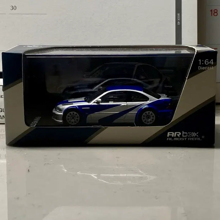 [BUNJANG] ARBOX BMW M3 GTR 1:64 Die-cast Model / AR BOX NFS bmw m3 GTR 다이캐스트 미니지티