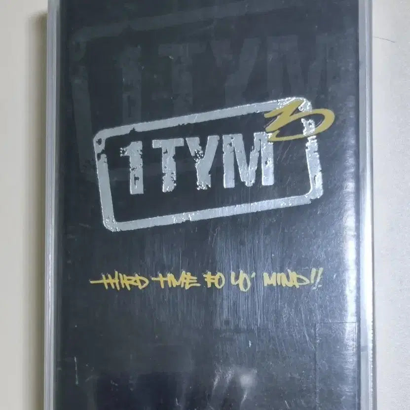 [BUNJANG] 1TYM 3rd Album (Sealed Cassette Tape) / 원타임 3집 (미개봉 카세트테이프)