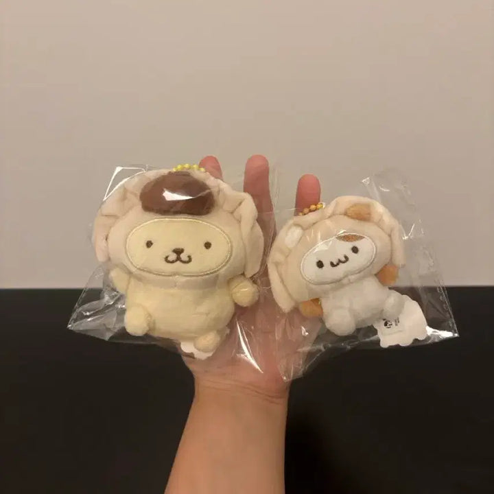 [BUNJANG] Sanrio Pompompurin Muffin Munchkin Keychain Set / 폼폼푸린 머핀 와앙만두 팝업 키링 세트