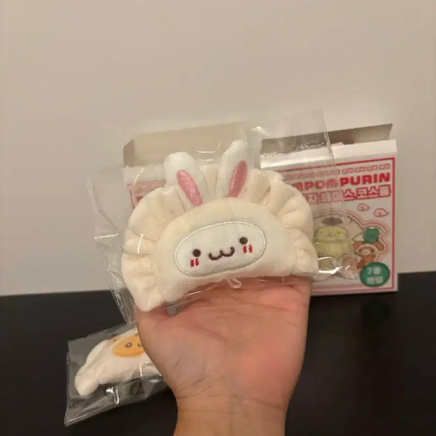 [BUNJANG] Pompompurin Dumpling Bagel Powder Gyoza Charm / 폼폼푸린 와앙만두 베이글 파우더 교자 키링