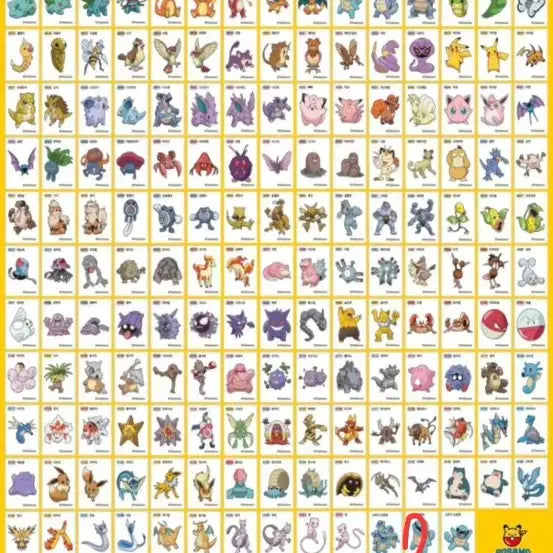 [BUNJANG] Pokemon Stickers Purchase / 포켓몬띠부씰 구매!!