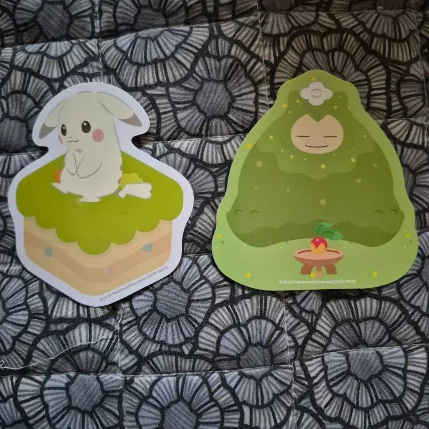 [BUNJANG] Pokémon POKOPIA Pop-up Exclusive Sticker Set (2 Types) Bundle Set / 포켓몬 포코피아 팝업 구매특전 스티커 2종 일괄