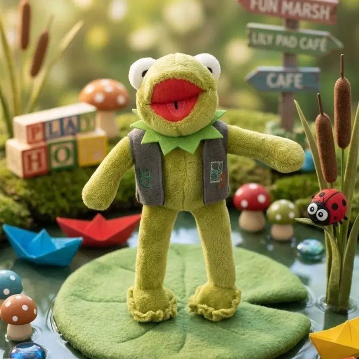 [BUNJANG] Frog Plush Keychain / 러브 프로그 인형 키링