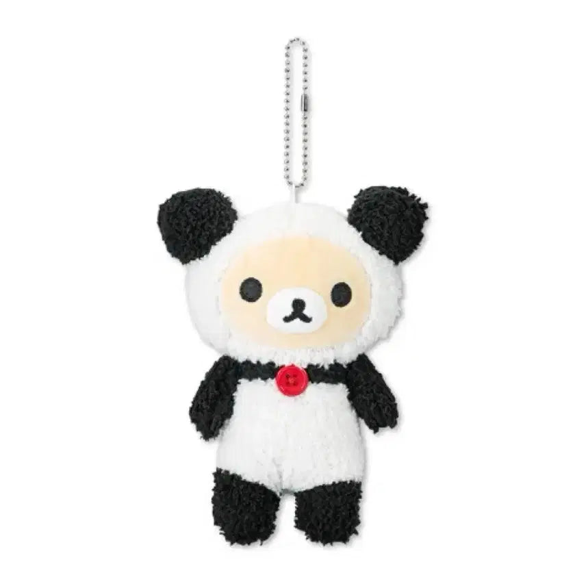 [BUNJANG] Korilakkuma Panda Plush Keychain / 코리락쿠마 팬더 인형 키링
