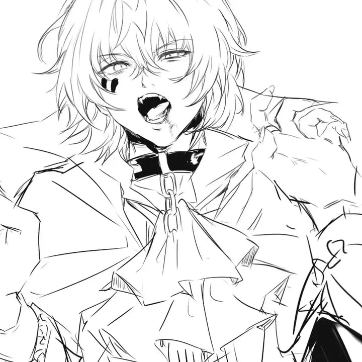 [BUNJANG] Custom Character Line Art and Coloring Commission / LD커미션 선화 채색