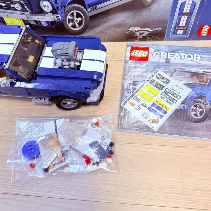 [BUNJANG] LEGO Creator Ford Mustang 10265 Set / 레고 크리에이터 포드 머스탱 10265 미피