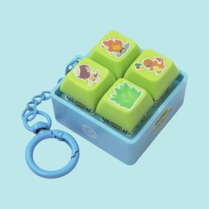 [BUNJANG] Pokémon Pocopia 4-Keycap Set - Blue / (무신사 팝업) 포켓몬스터 포코피아 4구 키캡 블루