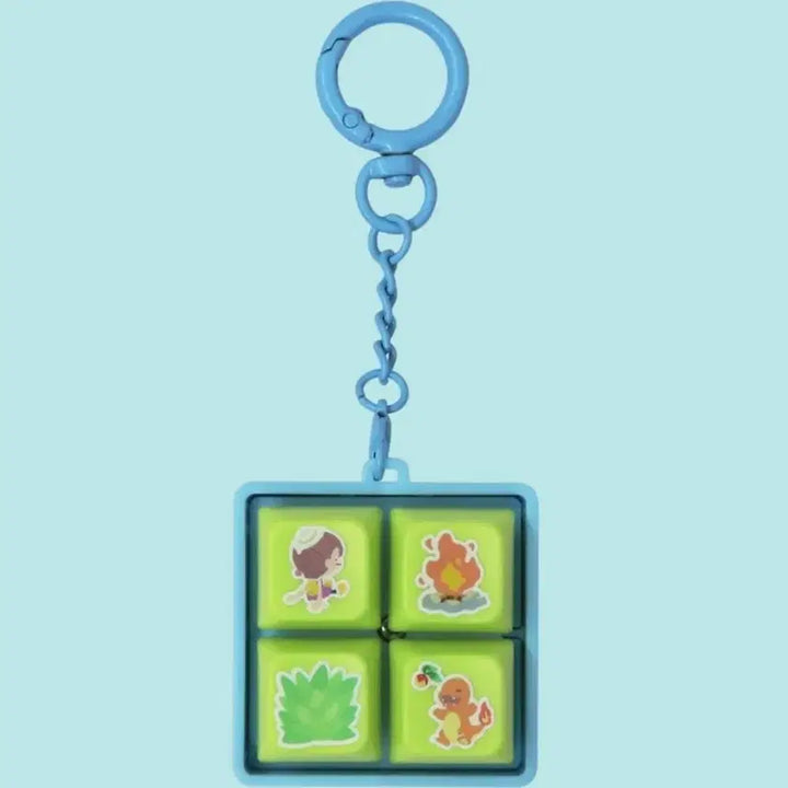 [BUNJANG] Pokémon Pocopia 4-Keycap Set - Blue / (무신사 팝업) 포켓몬스터 포코피아 4구 키캡 블루