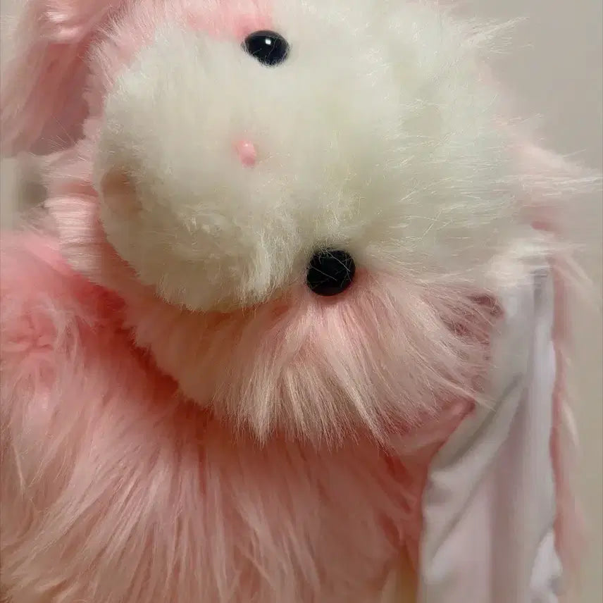[BUNJANG] Retro Style Rabbit Plush Doll 50cm / 레트로풍 토끼 인형