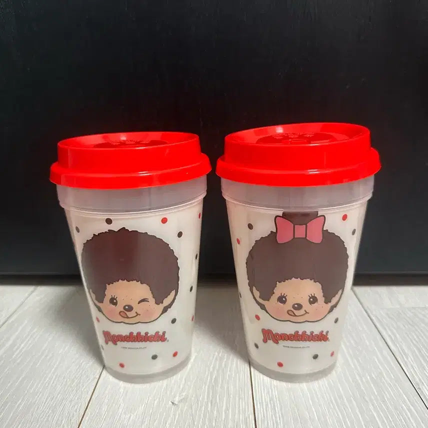 [BUNJANG] Baskin Robbins Monchhichi Reusable Cup Set / 베스킨라빈스 몬치치 리유저블 컵세트