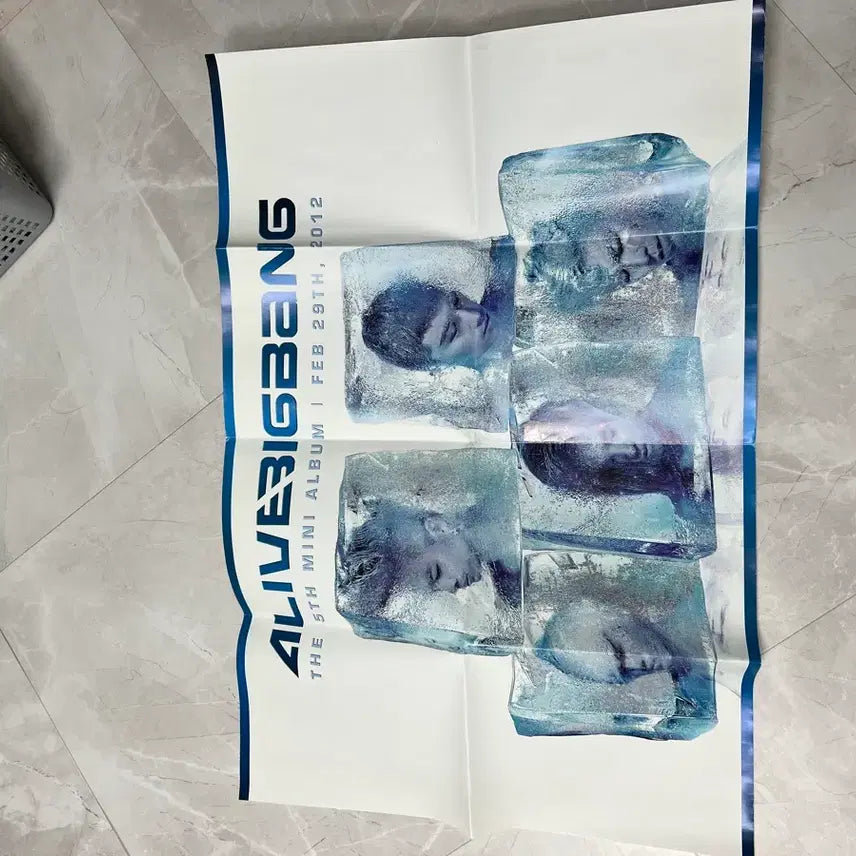 [BUNJANG] BIGBANG ALIVE 5th Week Mini Album Poster / 빅뱅 ALIVE 얼라이브 5주차 미니앨범 포스터