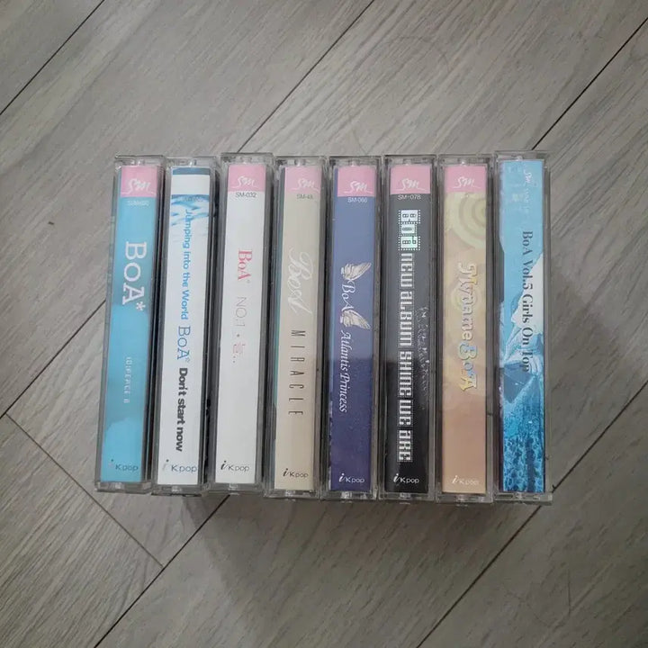 [BUNJANG] BoA Cassette Tape Bundle Set (8 Types) / 보아(BoA) 카세트 테이프 8종 일괄