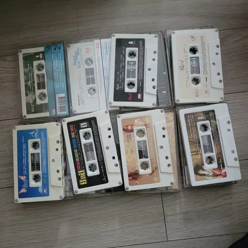 [BUNJANG] BoA Cassette Tape Bundle Set (8 Types) / 보아(BoA) 카세트 테이프 8종 일괄