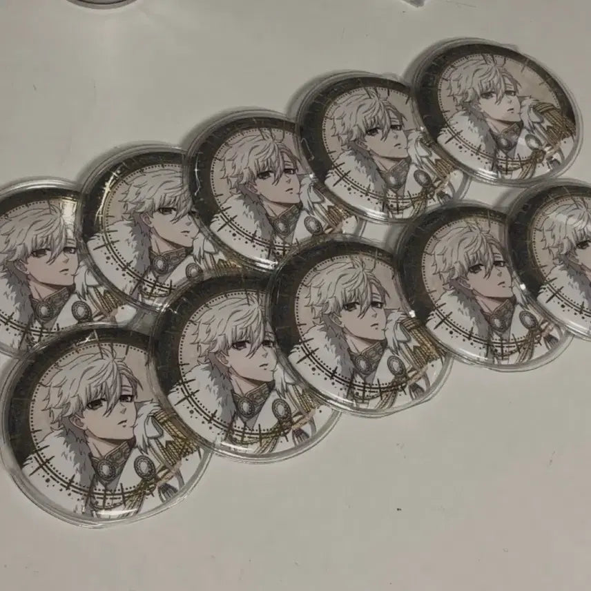 [BUNJANG] Blue Lock Nagi Seishiro Metal Throne Can Badge Bundle Set / 블루록 나기 세이시로 금속 왕좌 캔뱃지 10개 일괄