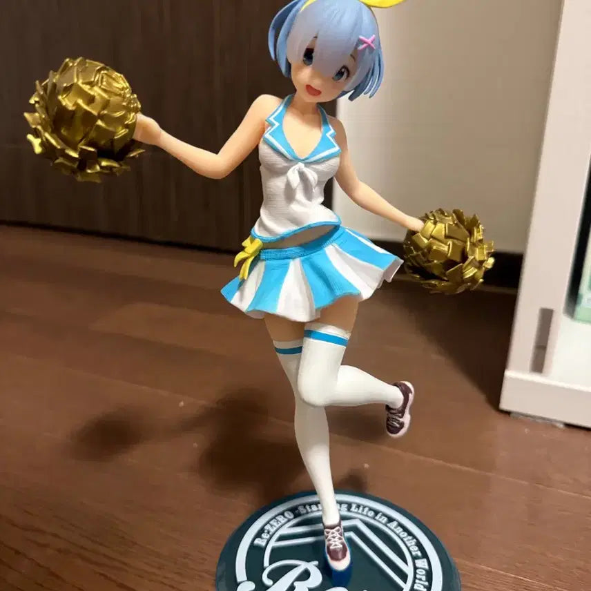 [BUNJANG] Re:Zero Rem Cheerleader Figure / 리제로 렘 치어리더 피규어