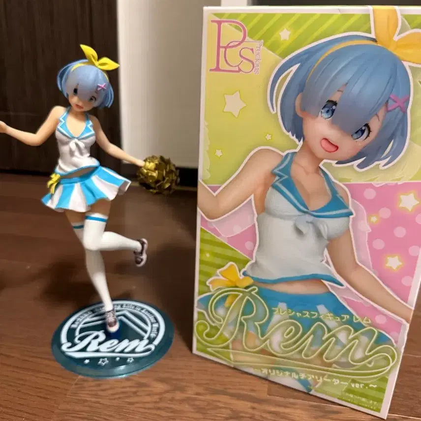 [BUNJANG] Re:Zero Rem Cheerleader Figure / 리제로 렘 치어리더 피규어