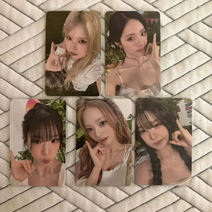 [BUNJANG] fromis_9 Asia Tour Final Concert Membership Photocard Bundle Set / 프로미스나인 아시아 투어 막콘 멤버십 포카(일괄)