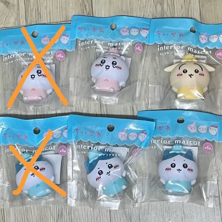 [BUNJANG] Chiikawa Hachiware Fairy Interior Mascot Figure / 먼작귀 치이카와 하치와레 우사기 인테리어 마스코트 요정 피규어