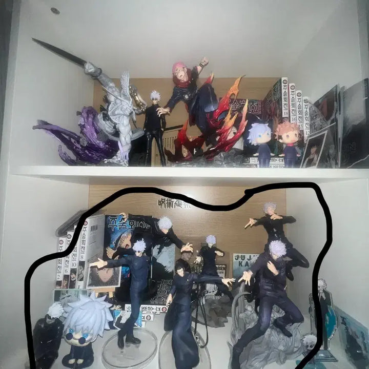 [BUNJANG] Gojo &amp; Geto "Jujutsu Kaisen" Figure Bundle Set / 고죠게토 피규어 일괄 16.9