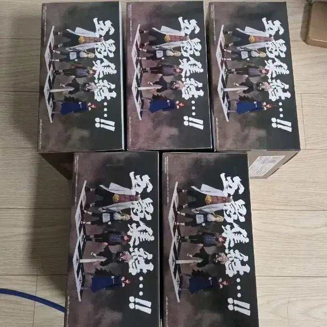 [BUNJANG] Naruto Shippuden Five Kage Assembly Figure Set (Unsealed Bundle Set) / 미개봉 일괄 나루토 질풍전 오카게 집결 피규어 5종 세트 (츠나데, 메이, 가아라, 오오노키, 에이)