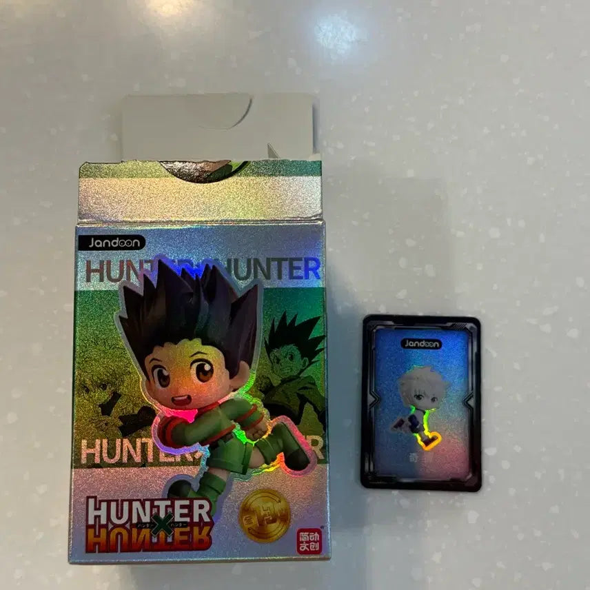 [BUNJANG] Hunter x Hunter Chrollo "Big Rice Ball" Monry Figure Running Killua + Leorio 2-Figure Set / 헌터헌터 빅 쌀알 몬리 피규어 러닝 키르아 + 레오리오 2종 일괄