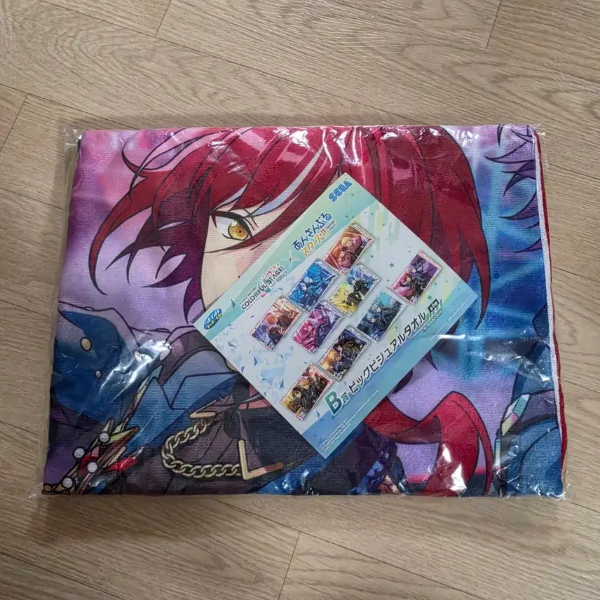 [BUNJANG] Ensemble Stars! x Project Sekai Big Visual Towel (Natsume Rui) - Sealed / 미개봉) 프세카x앙스타 세가쿠지 B상 빅 비주얼 타월 나츠메 루이